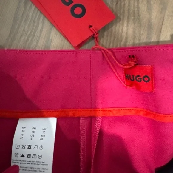 NWT Hugo wide leg trousers. Size 6 - Picture 6 of 10